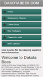 Mobile Screenshot of dakotabees.com